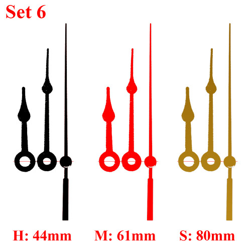 9mm Pendulum Clock Movement (includes hands)
